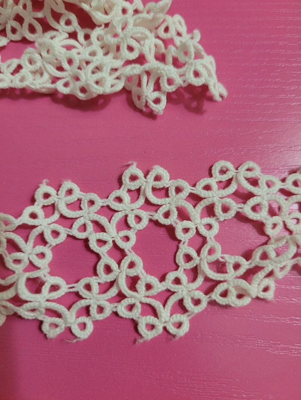 Bundle Of Crochet Items Collars And Tatted Lace See Description (1580)